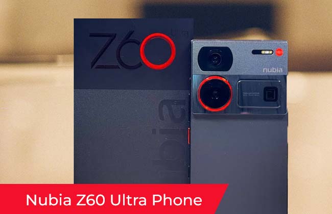 Nubia Z60 Ultra Smartphone Launch Date in India