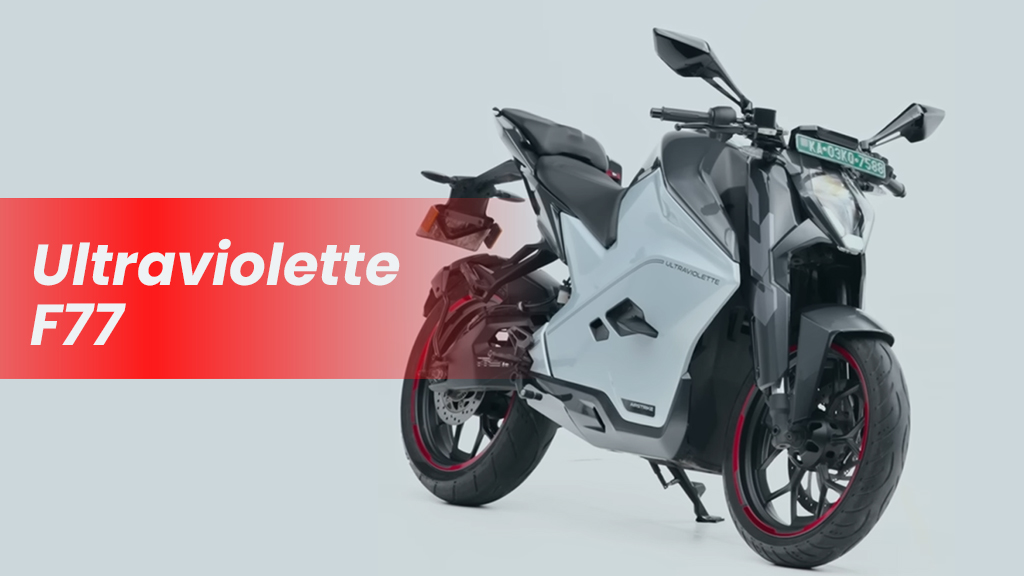Introducing the Ultraviolette F77 - A Super-Stylish Electric Superbike