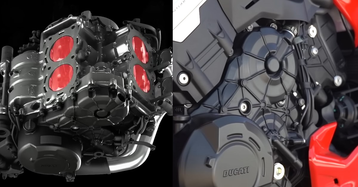 Ducati Diavel V4 Engine