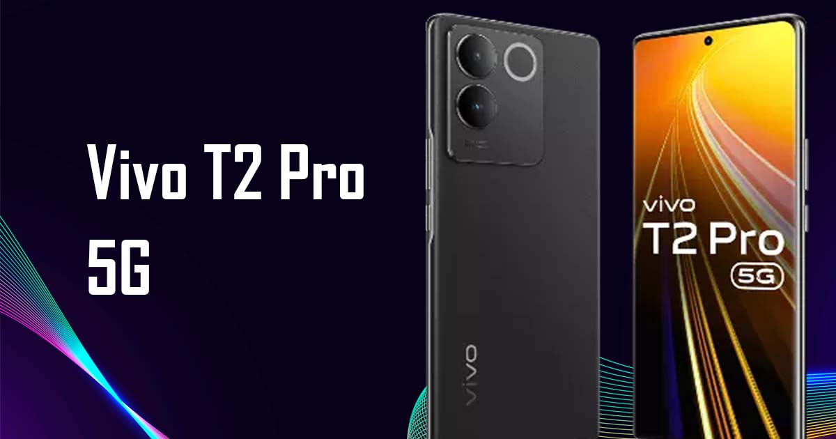 Discover the cutting-edge Vivo T2 Pro 5G smartphone with outstanding camera features and generous RAM storage