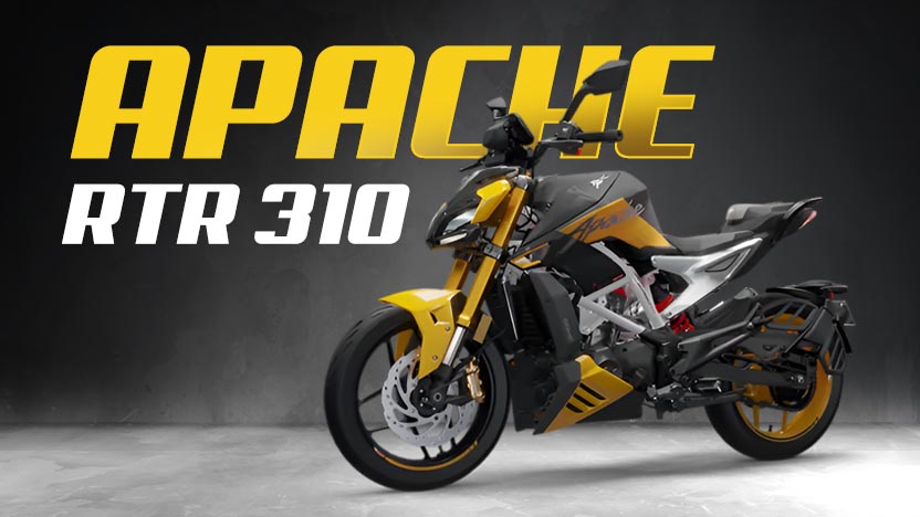 Apache RTR 310 इतनी कमाल की बाइक कि दोस्त भी कहेंगे 'भाई, हमें भी एक राइड दे दो