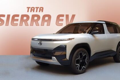 Tata Sierra EV 2024 इलेक्ट्रिक पावर, स्टाइलिश डिज़ाइन, और SUV का स्वैग, सब कुछ एक पैकेज में